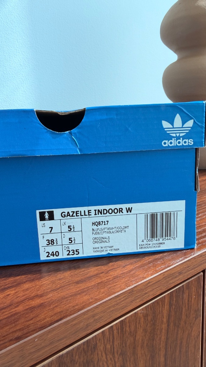 Adidas Gazelle Indoor – Blue Fusion photo 3