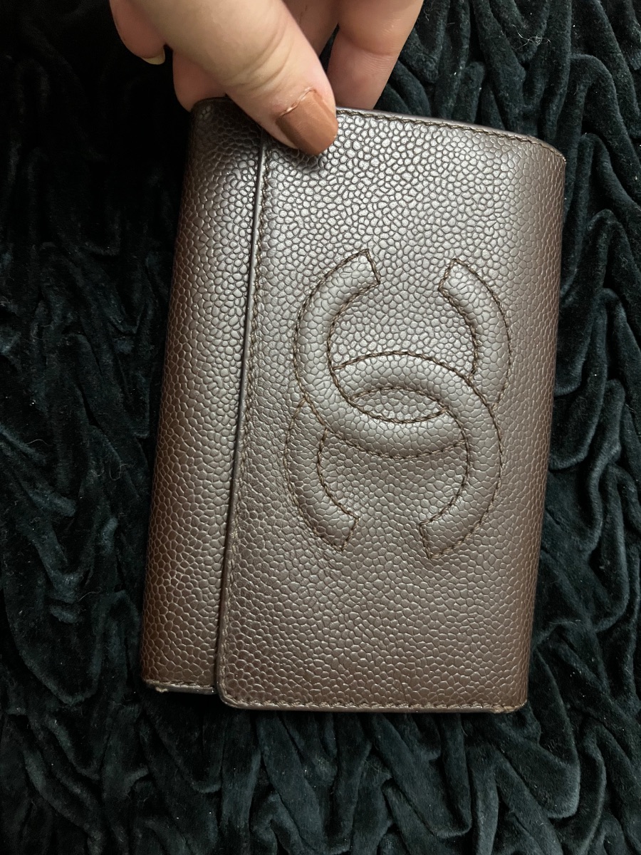 Chanel caviar wallet photo 3