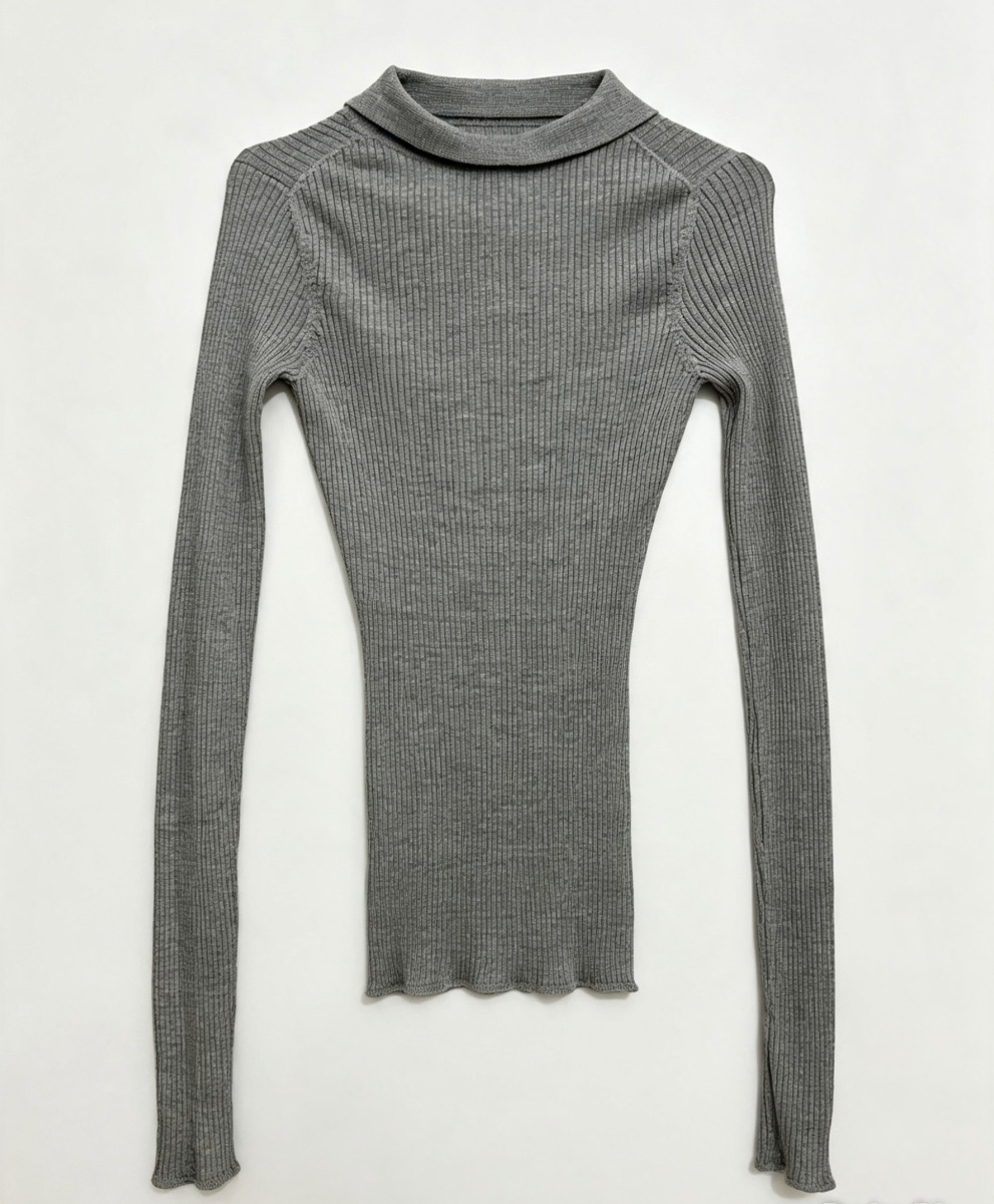 RAEY GREY SWEATER photo 2