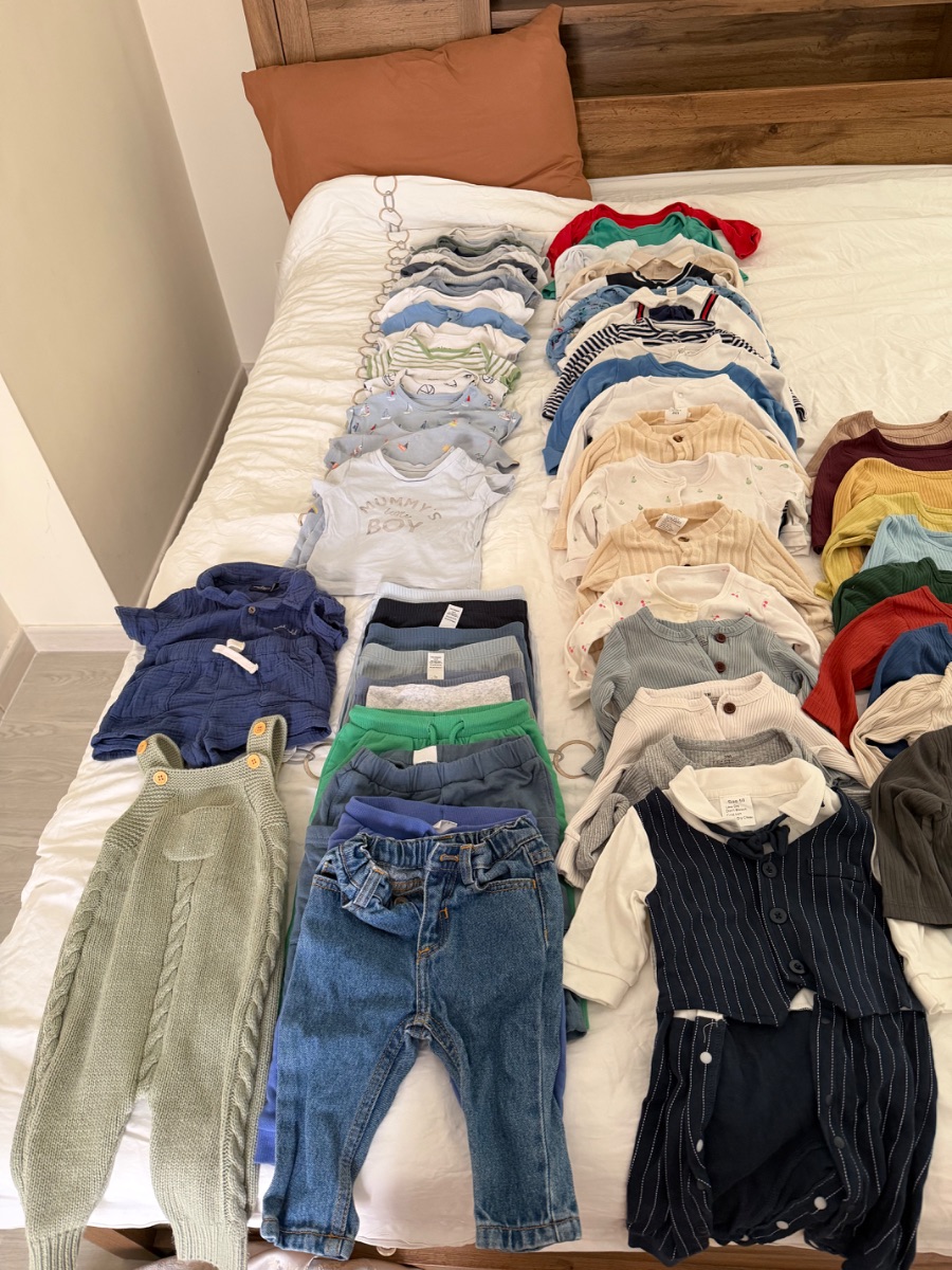 Newborn - 6 month baby boy clothing bundle photo 3