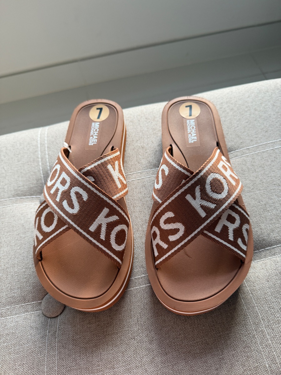 Michael Kors brown sandals