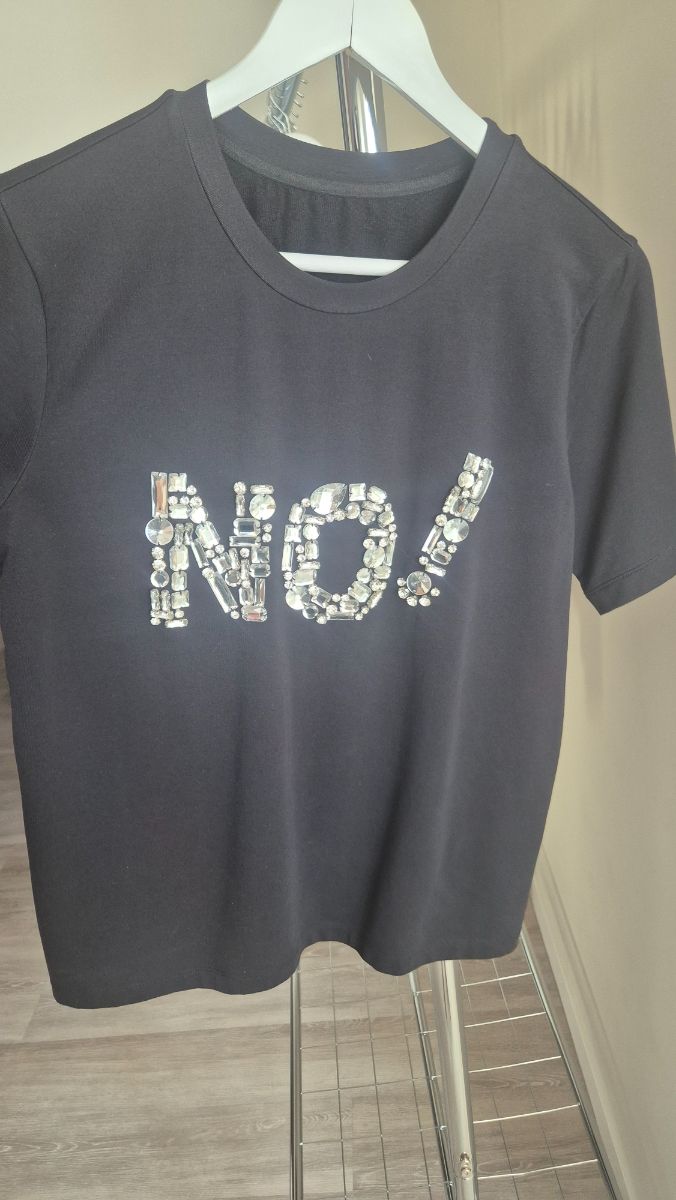 Mo&Co Mo & Co black tshirt