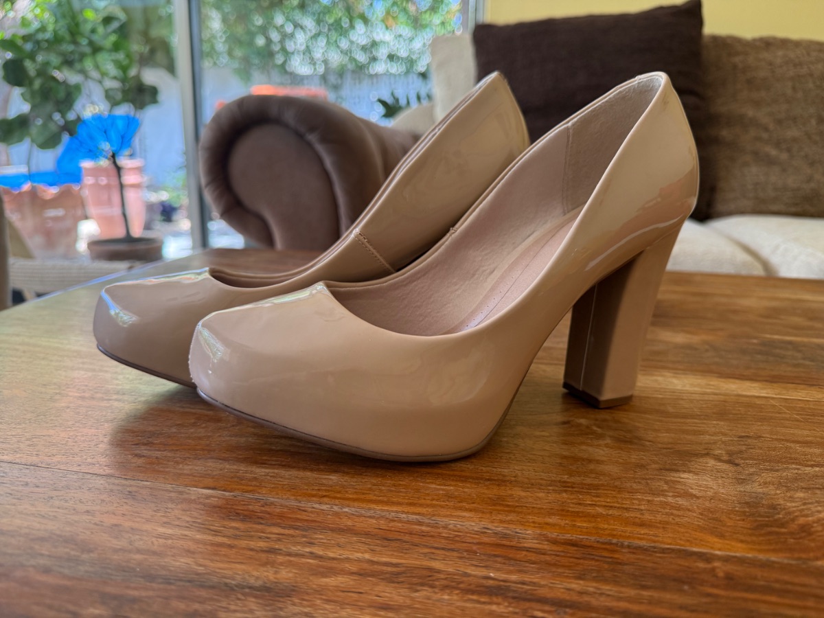Rio platform Nude beige shoe photo 2