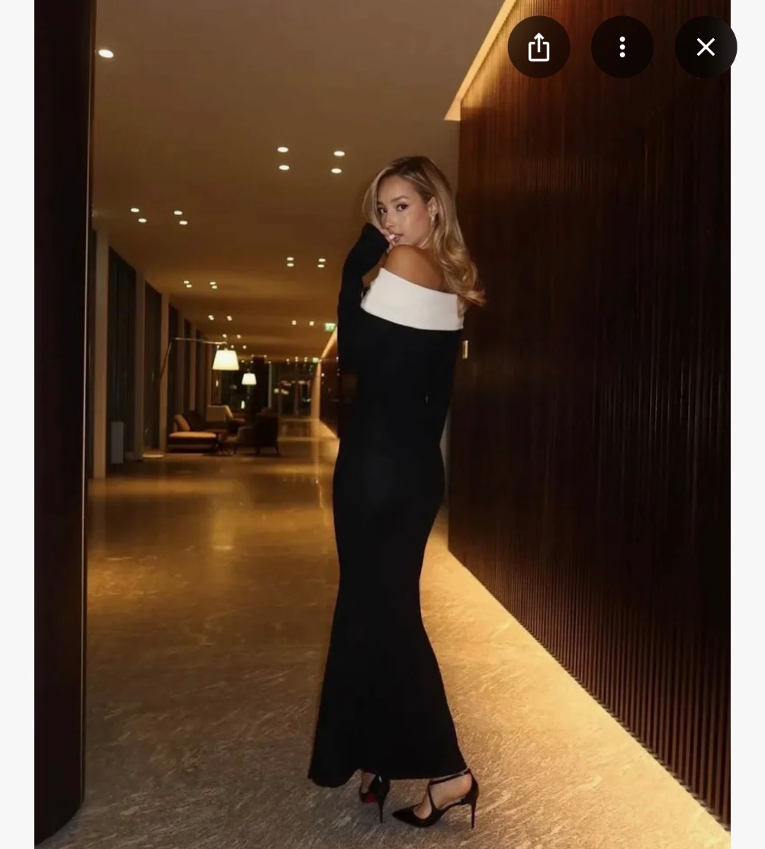 Nora Esber Off Shoulder Dress photo 2