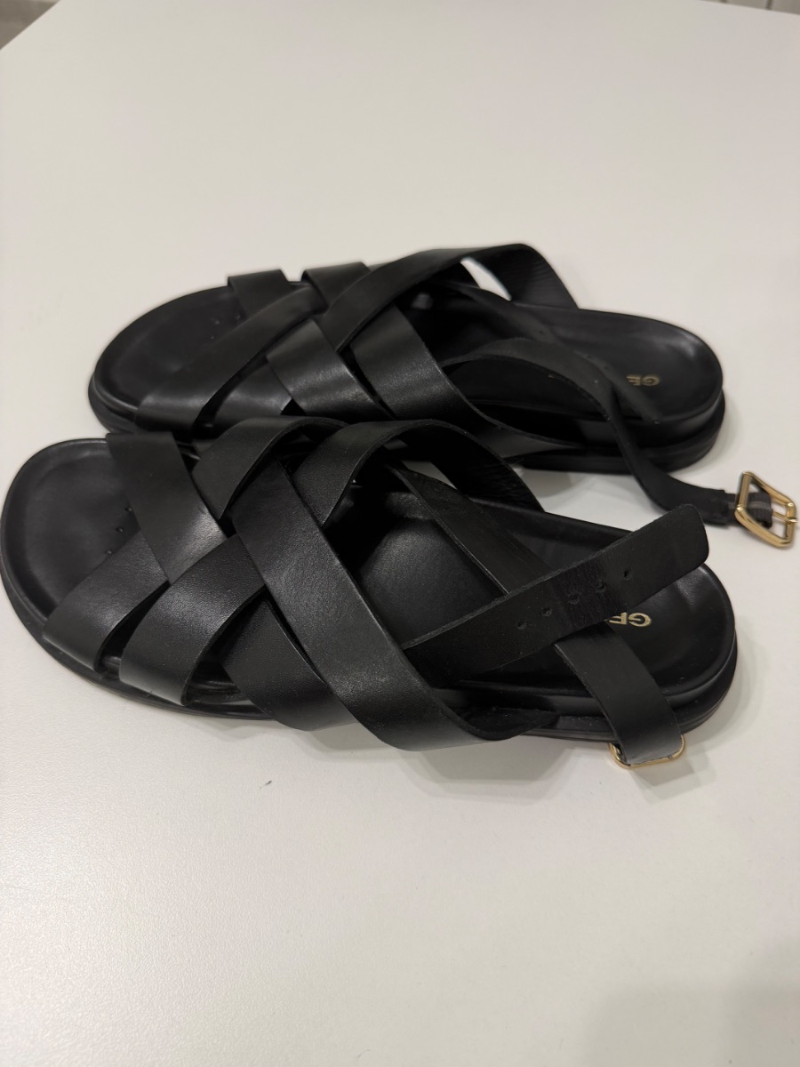 Geox Respira Black Sandals - Size 40 photo 3