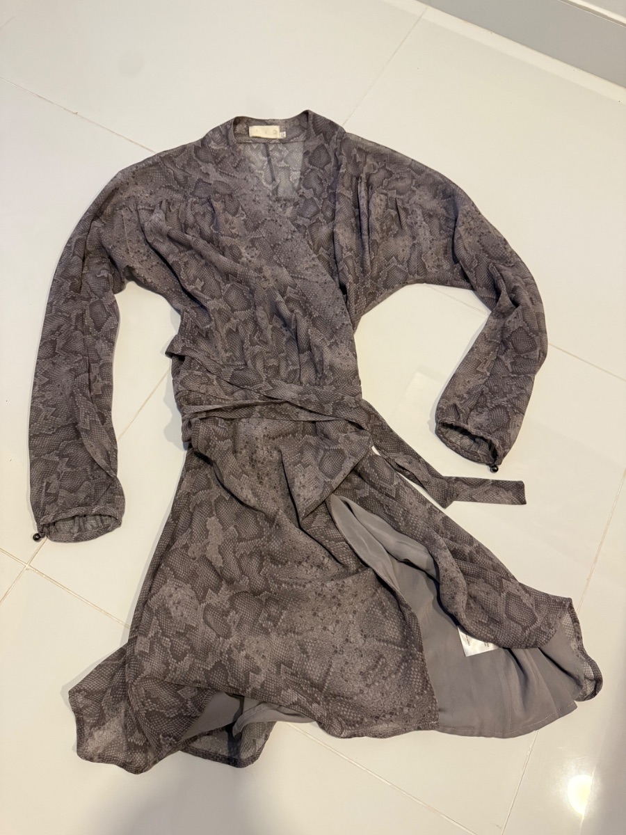 TJD wrapped dress
