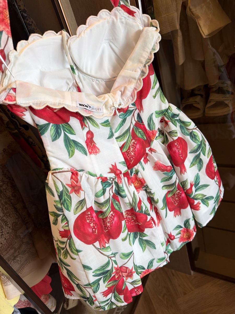 Fashion Nova Corset red white mini dress XS photo 2