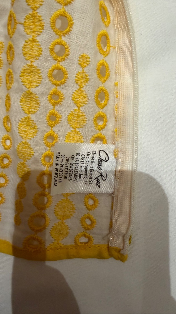 Charo Luiz Ibiza Charo Ruiz yellow top photo 3