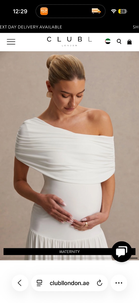 Club L London Babyshower / maternity dress