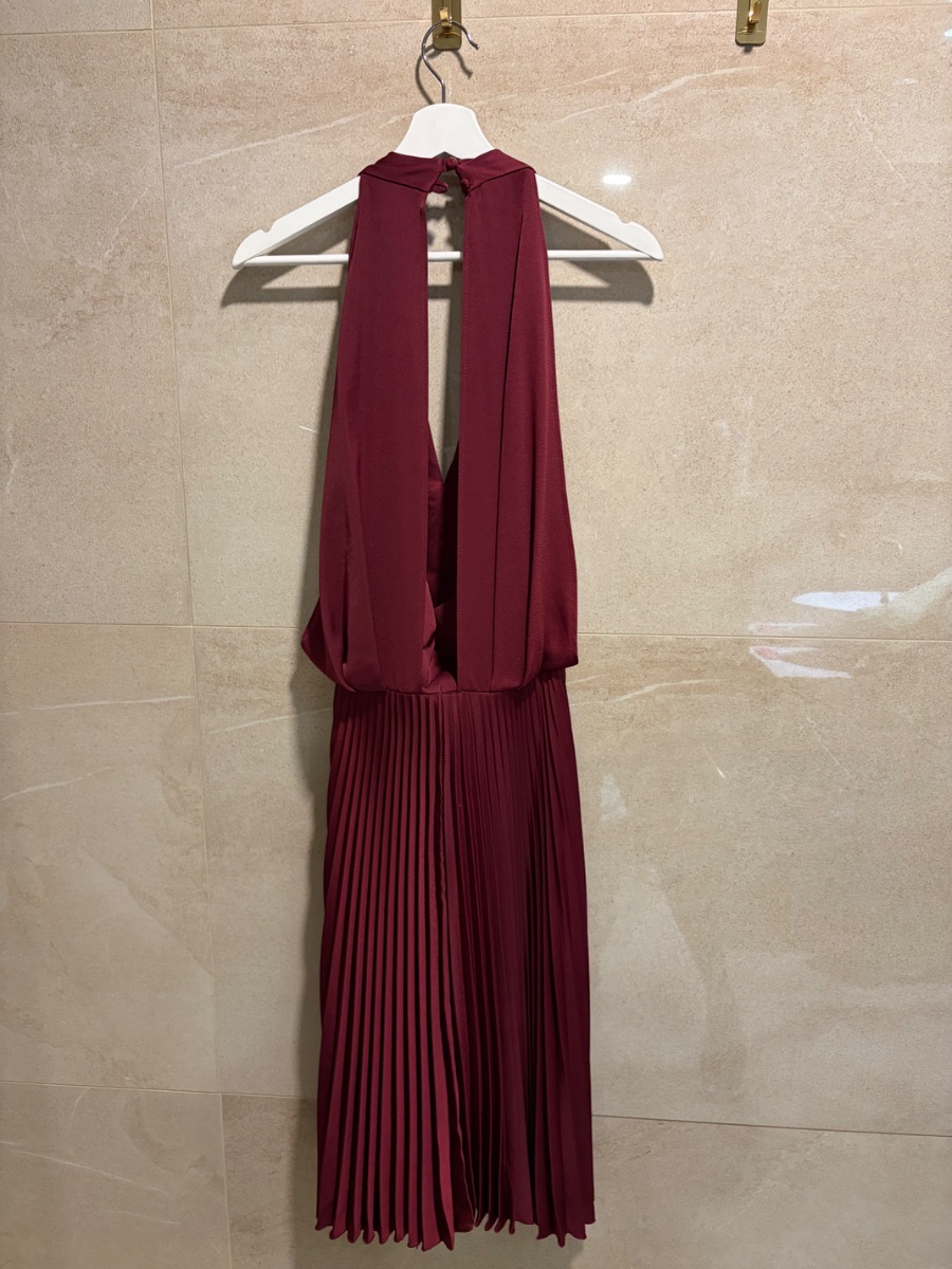 Asos Burgundy Dress photo 2