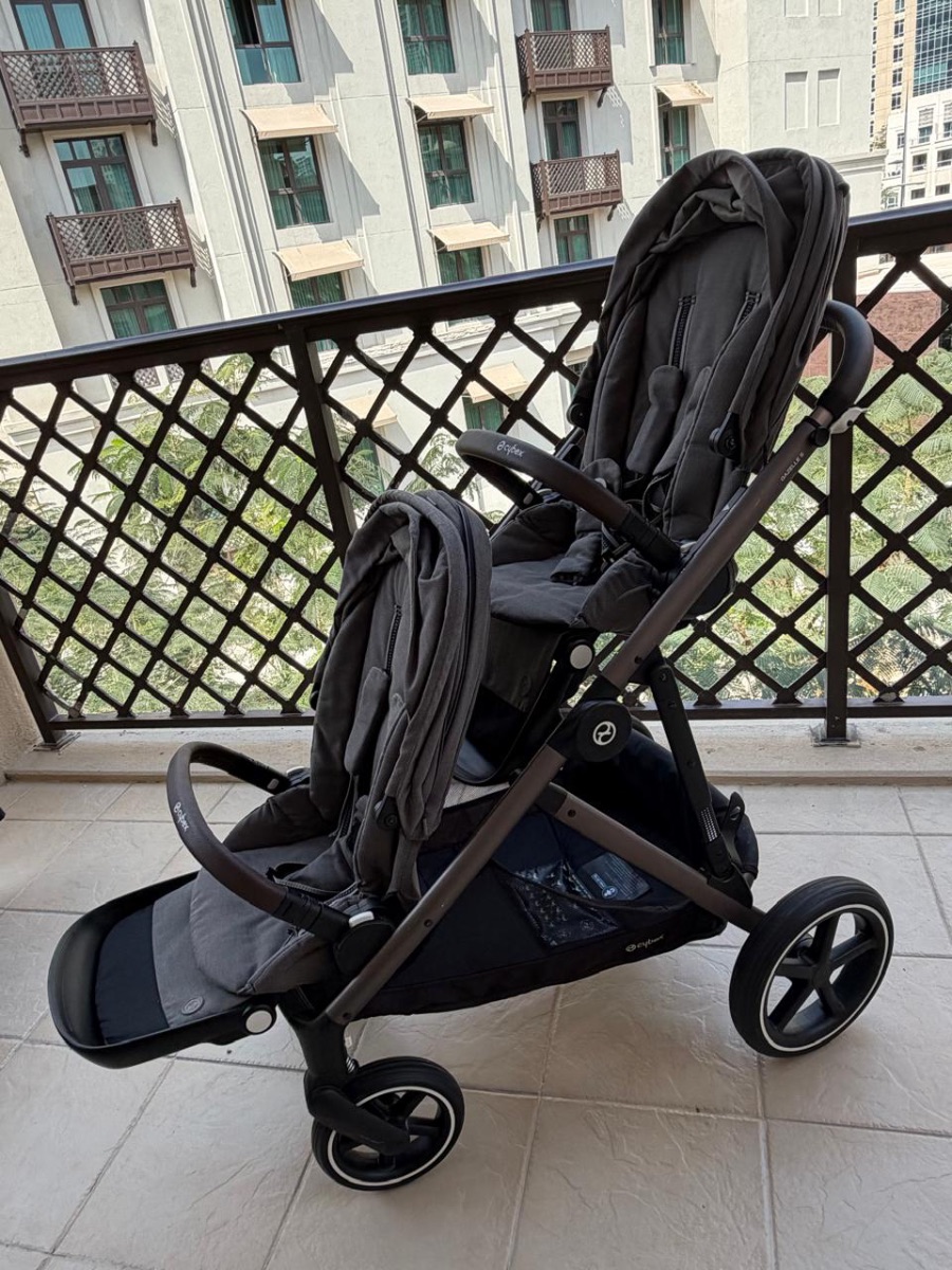 Cybex Gazelle Double Stroller – Excellent Condition photo 3