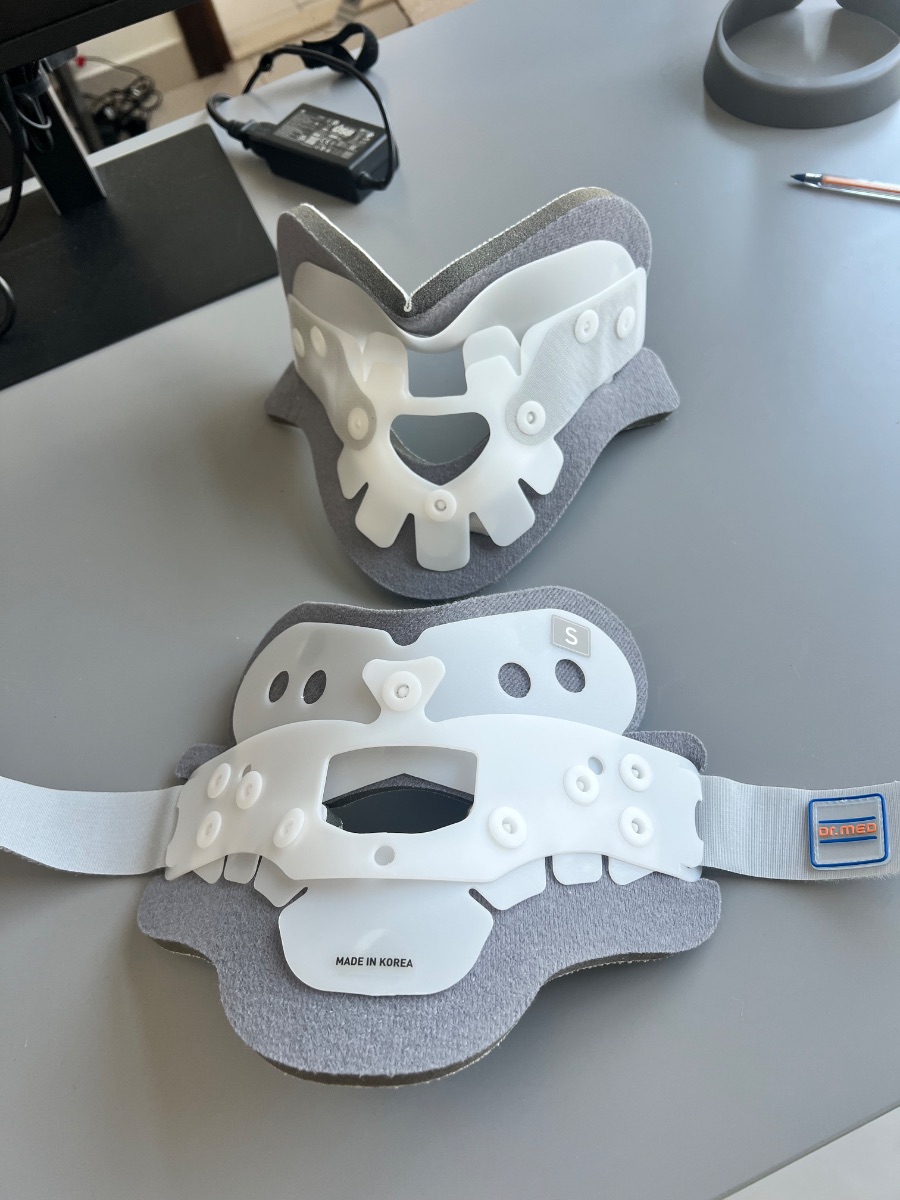 Dr. Med Reinforced Cervical Collar - literally used once
