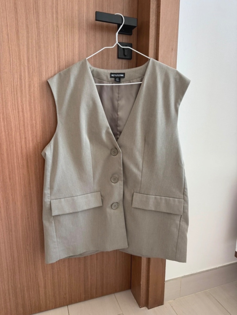 Pretty Little Thing Oversized Waistcoat