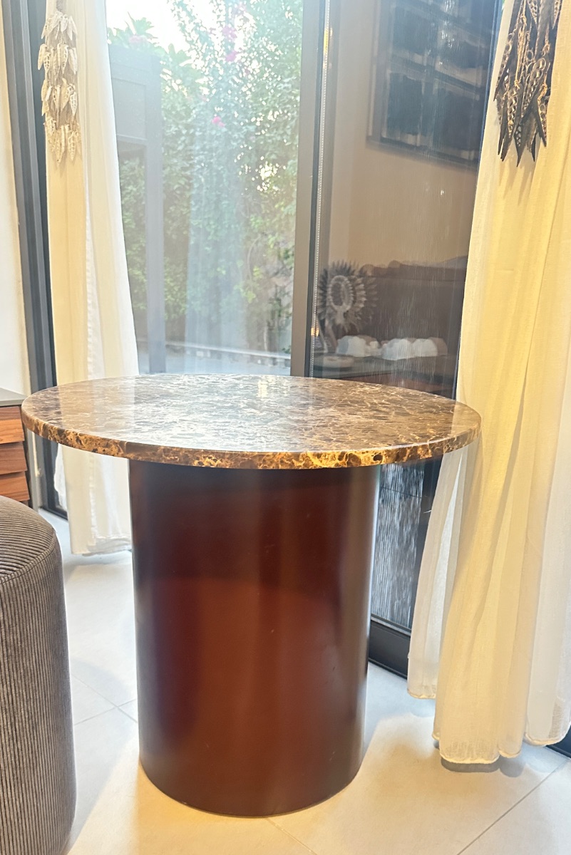 Coffee table marble top photo 2