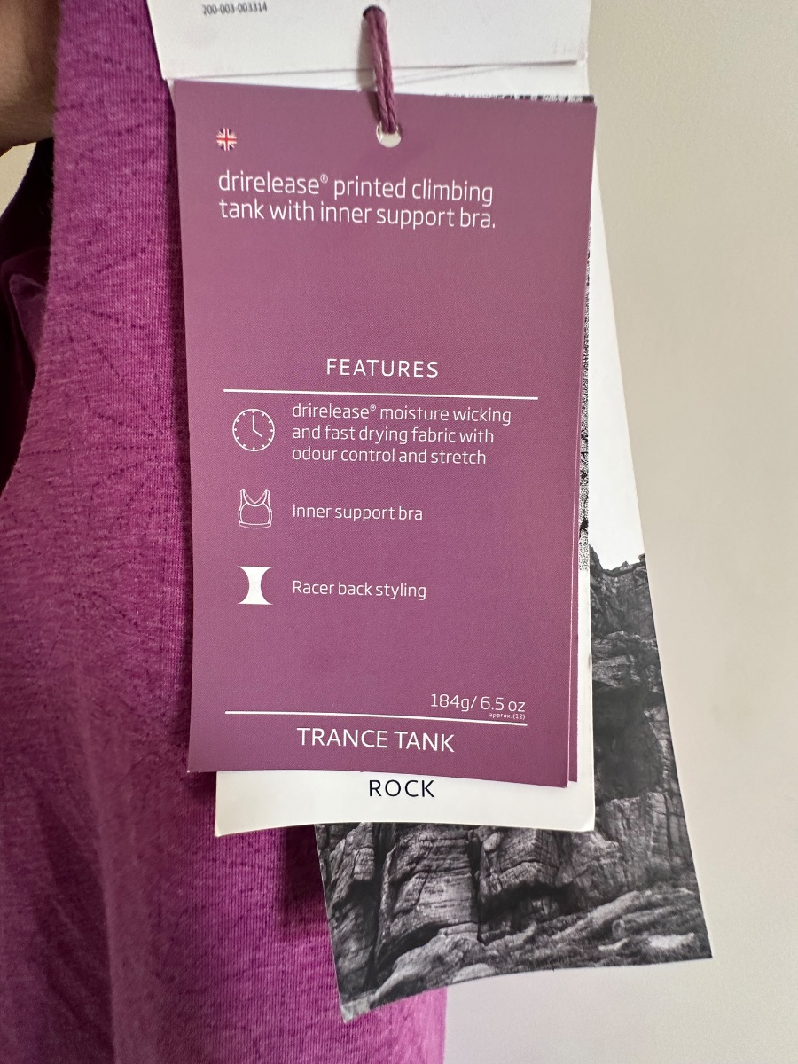 Racerback Rab Trance tank top photo 3