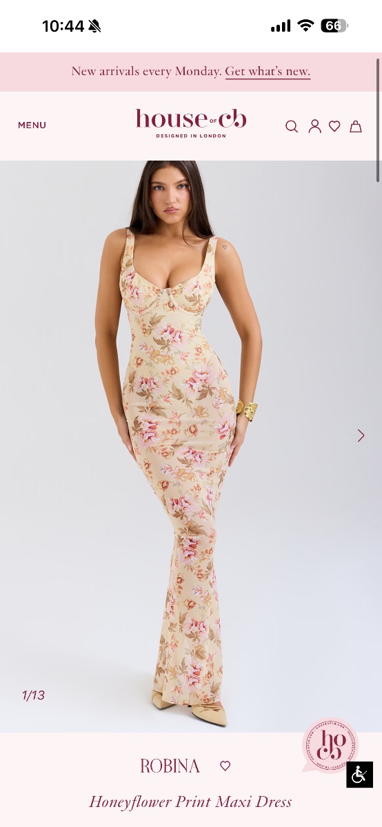 House of cb dress xs