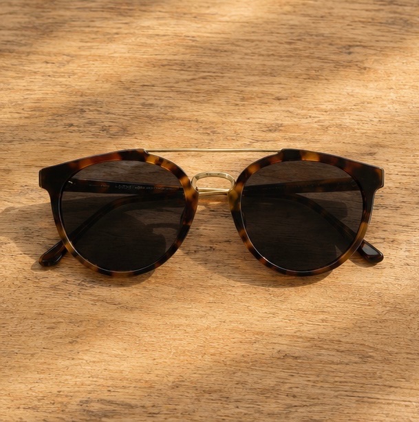 Retrosuperfuture Retro Superfuture sunglasses with gold temples photo 3