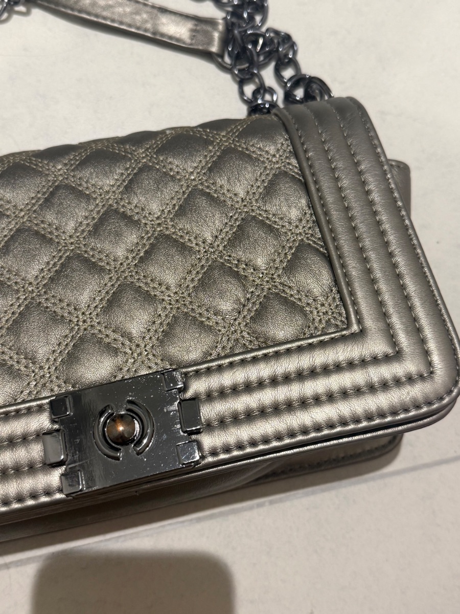 No Name Silver Shoulder Bag photo 2
