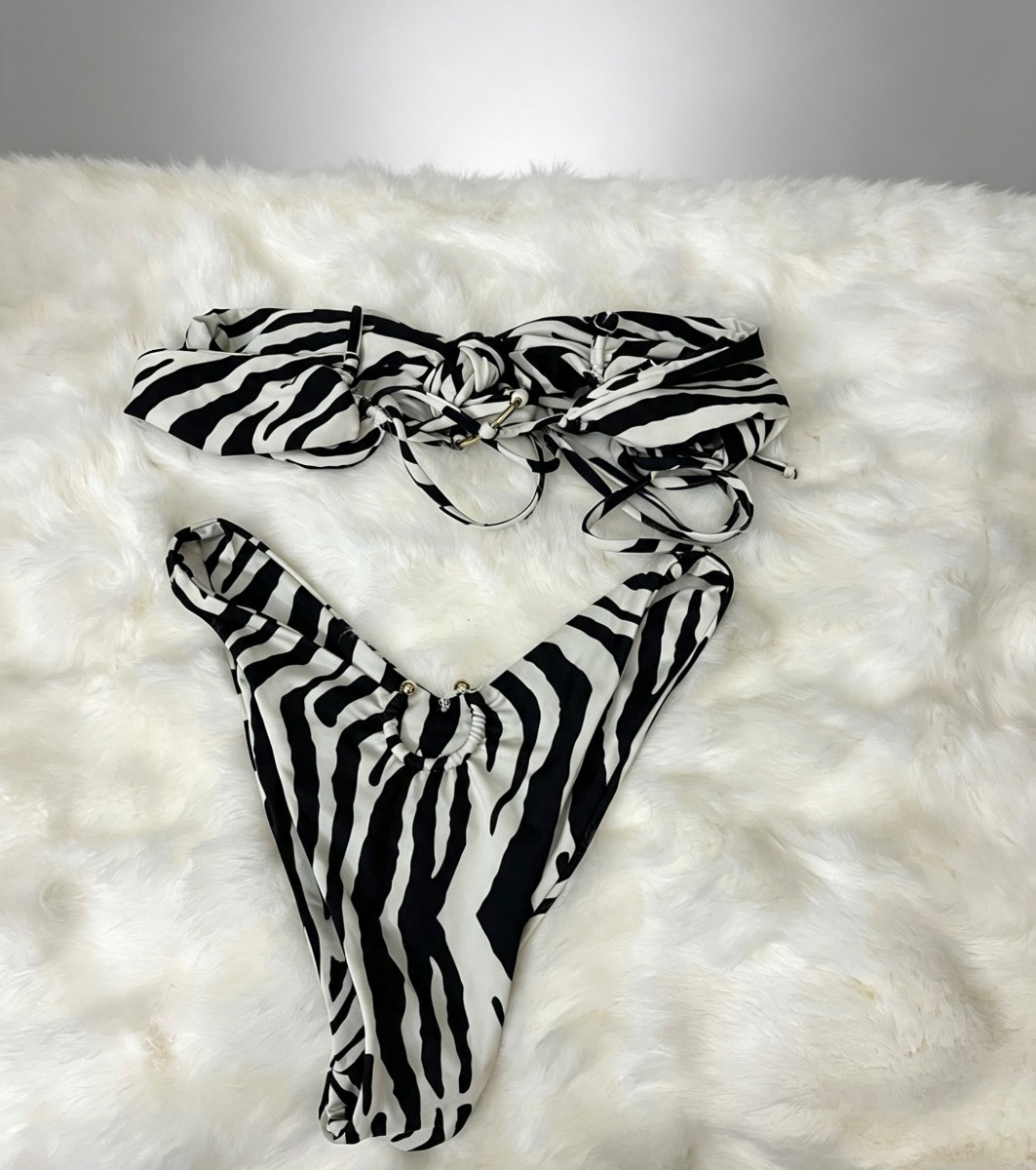 Zebra Bikini Set