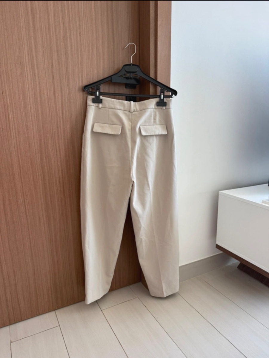 Beige Zara Trousers photo 2