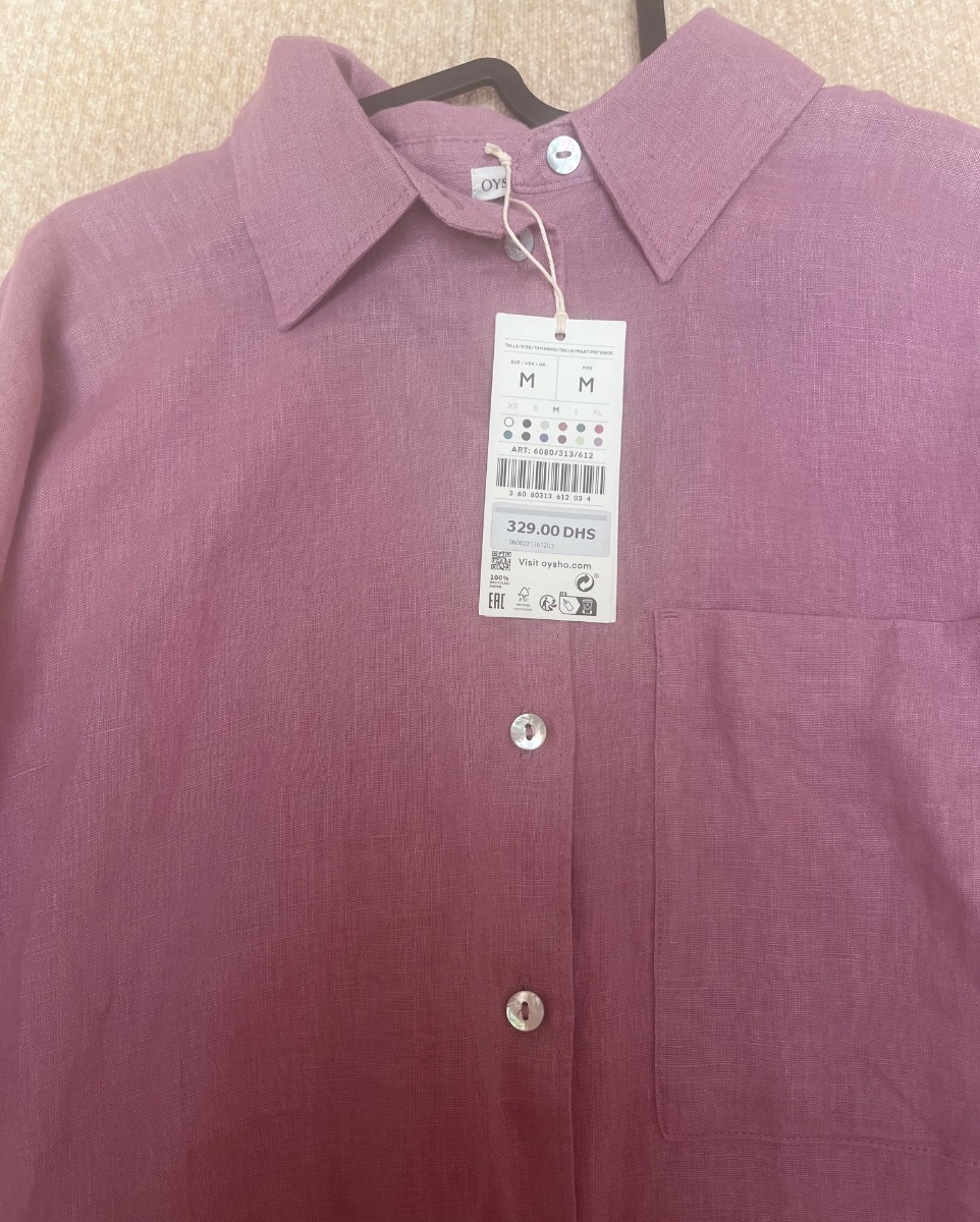 Oysho Linen Shirt photo 2