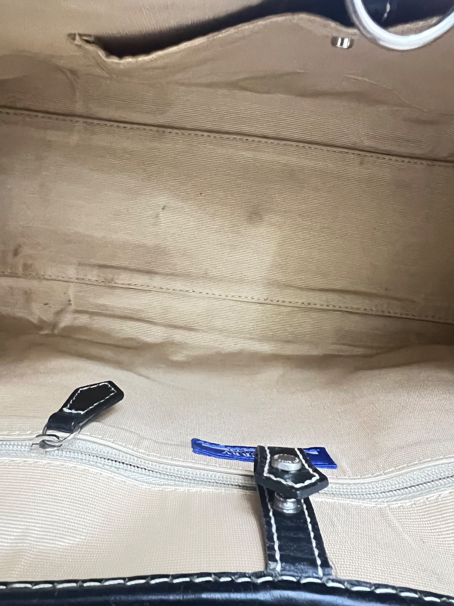 Burberry denim handbag photo 3