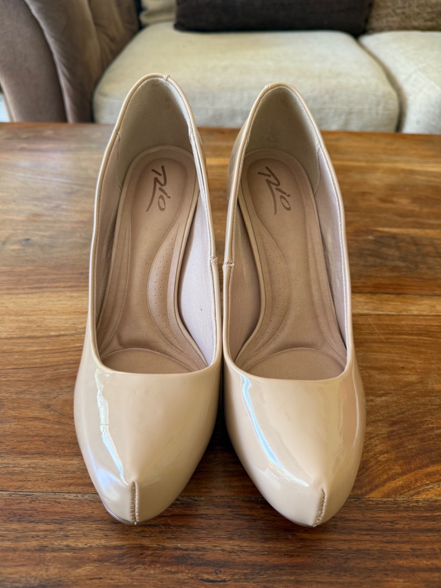 Rio platform Nude beige shoe