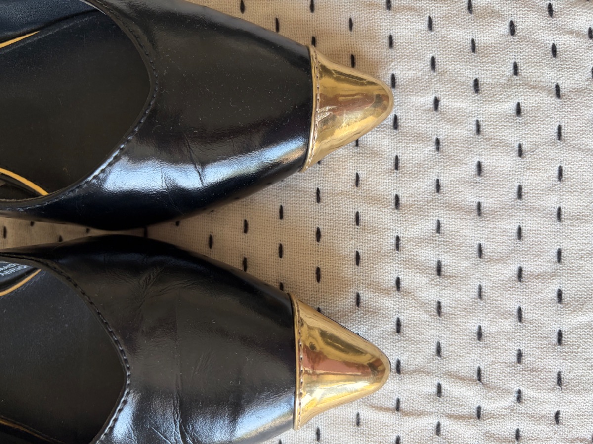 River Island Flat Slingbacks - Sz 37 photo 2