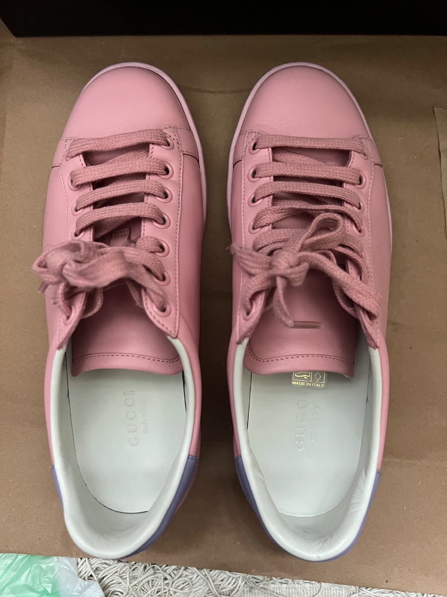 Gucci Ace Leather Sneakers photo 3