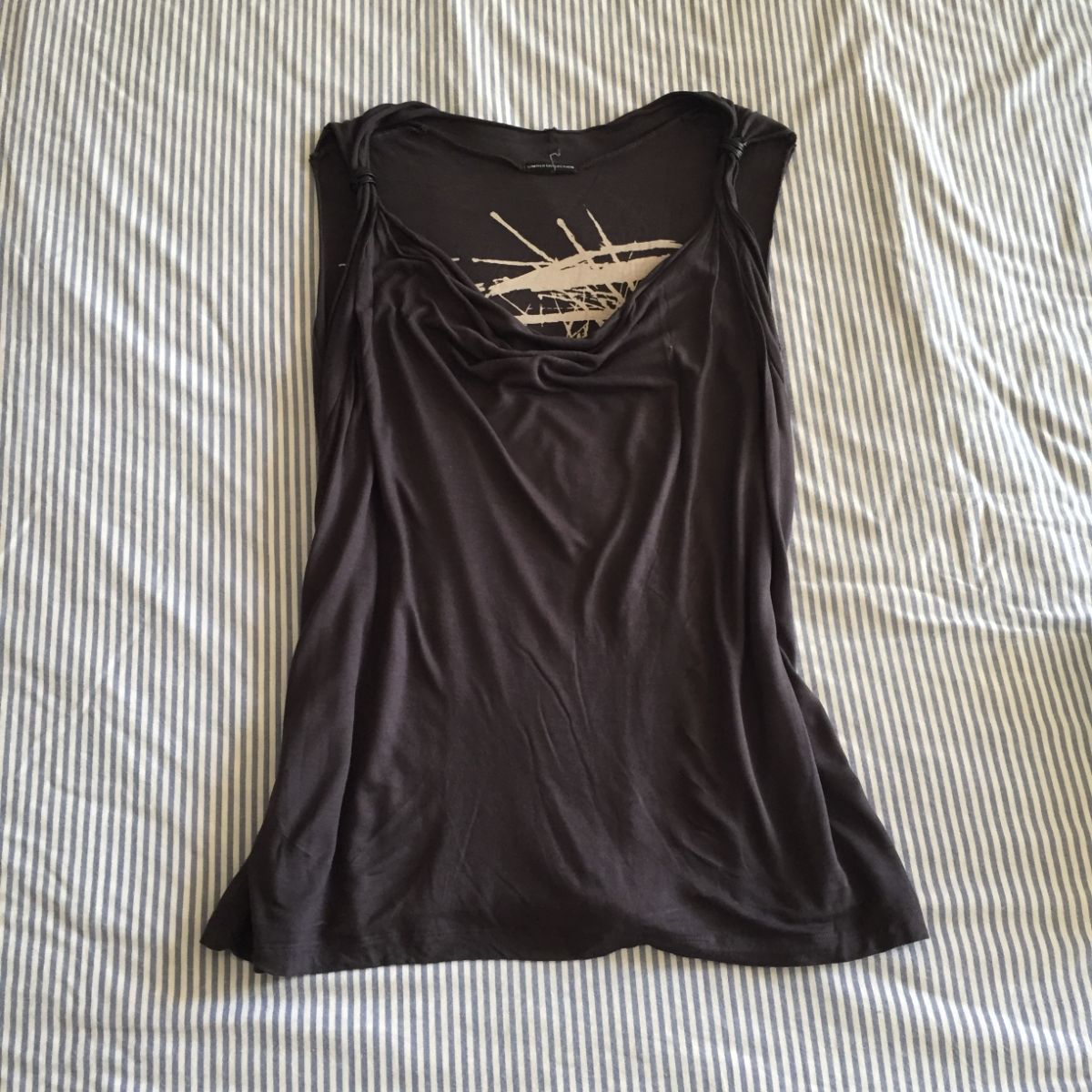 Marks & Spencer M&S Dark Grey Loose Vest UK14