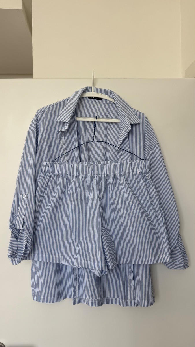 Shein cute striped set