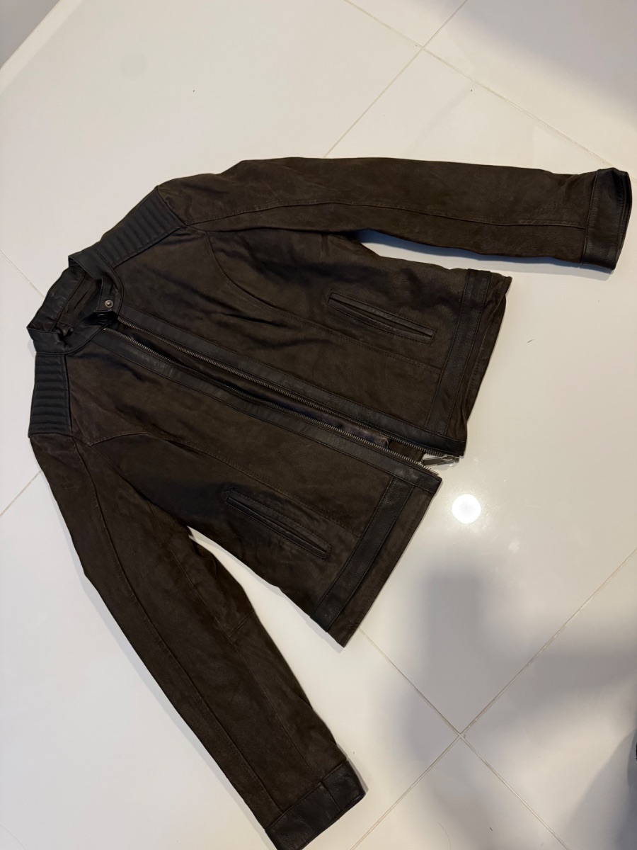 Barneys Barney’s leather jacket photo 2