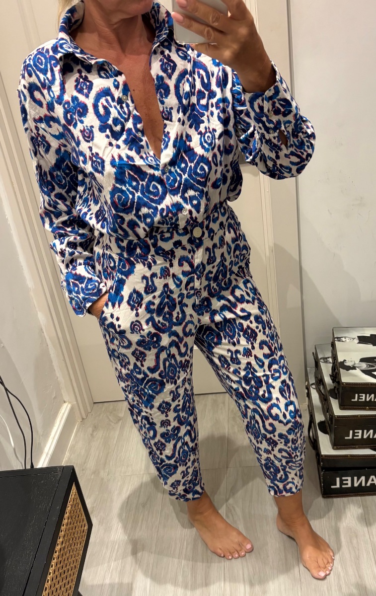 Zara printed co-ord set ๐