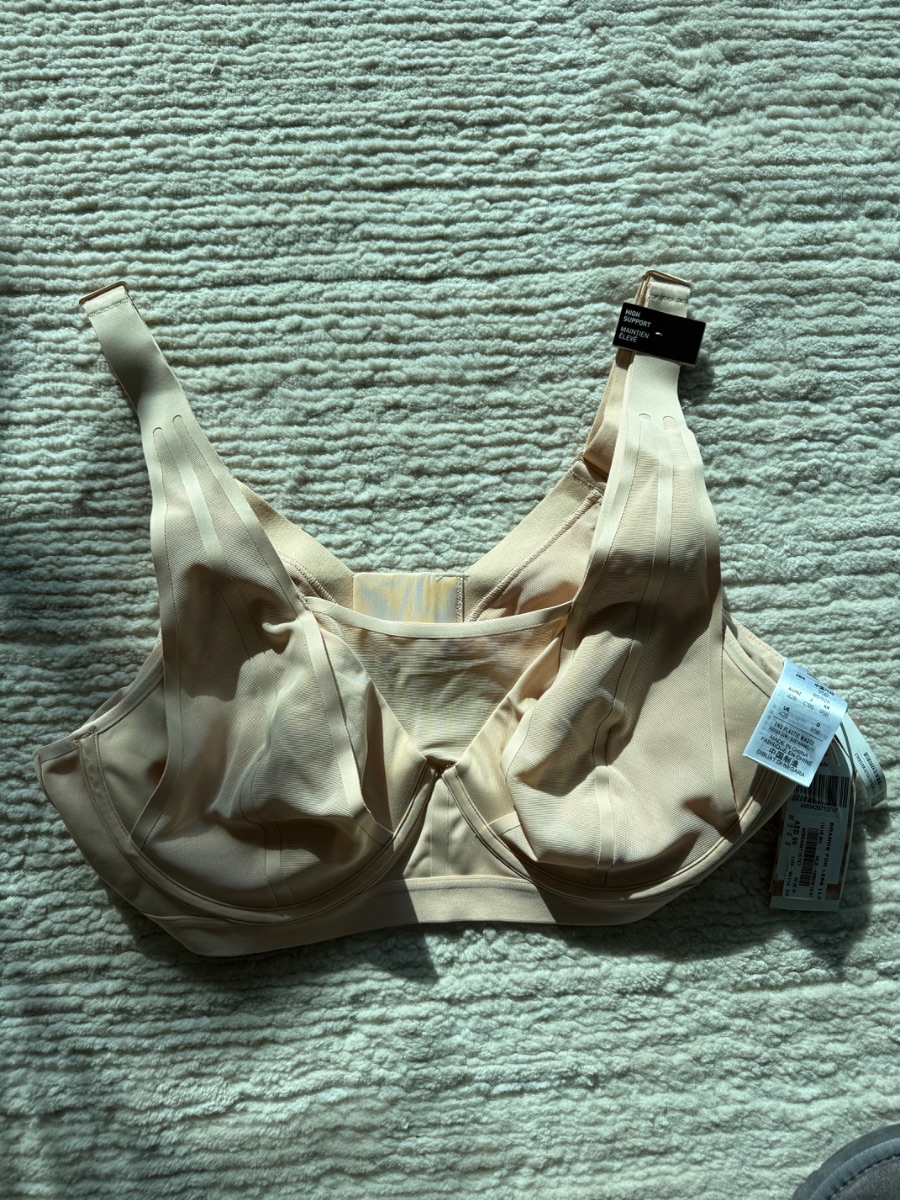 Adidas Aeroready Sports Bra – Nude – BNWT photo 2