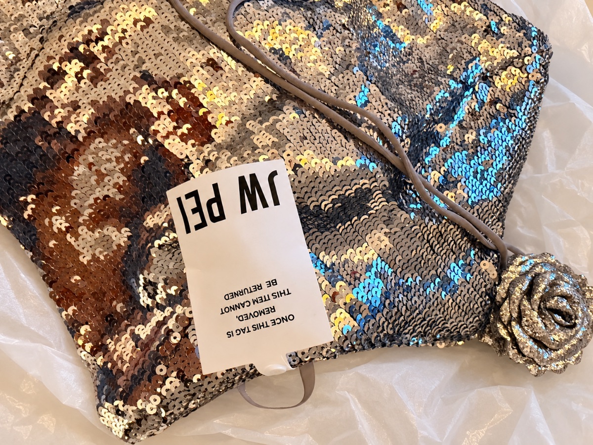 JW PEI Silver sequin dress photo 3