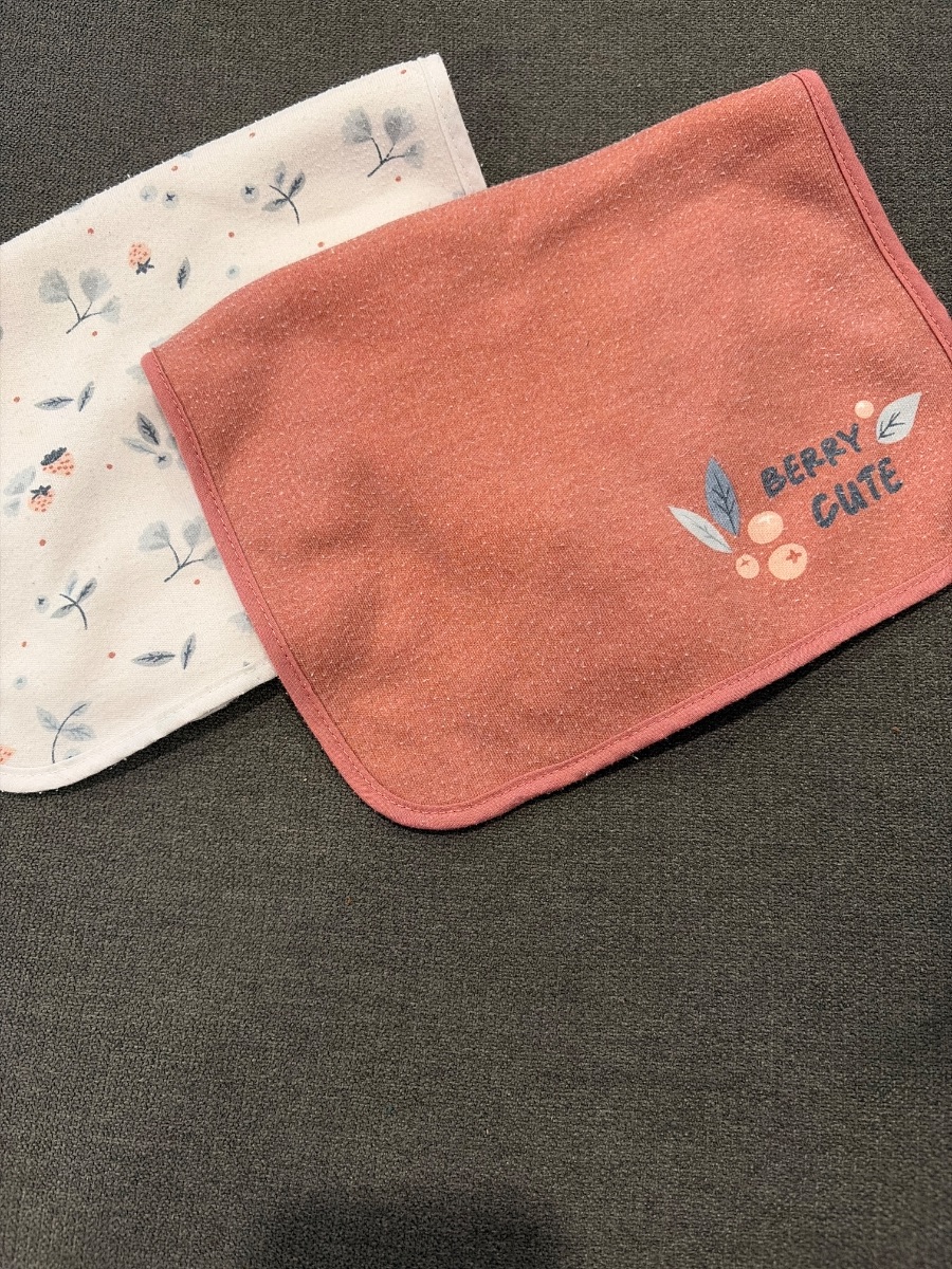 2 Pack Square Girls Bib photo 2