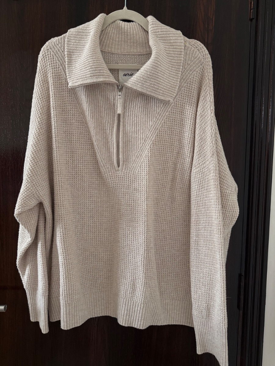 Aerie beige cozy set