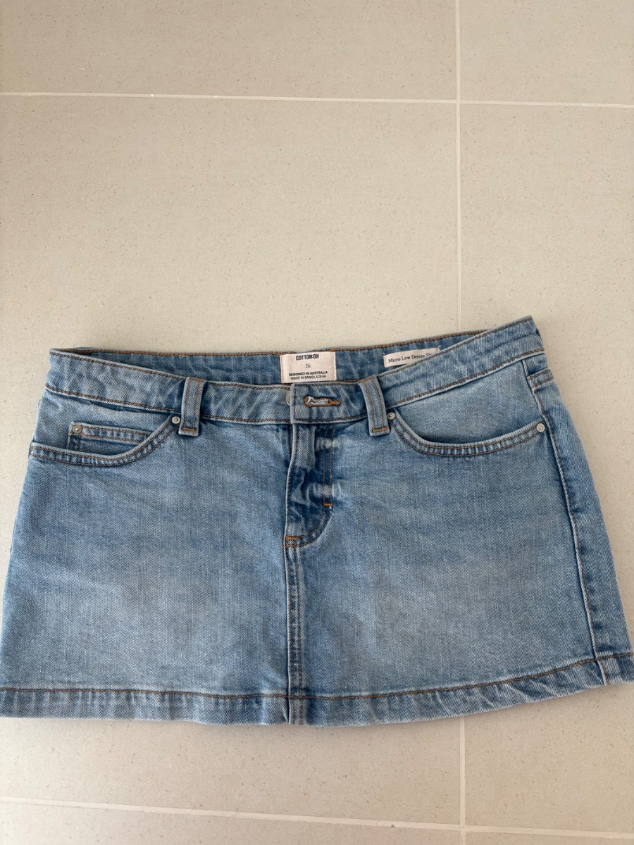 Cotton on Mini skirt / Denim skirt photo 3