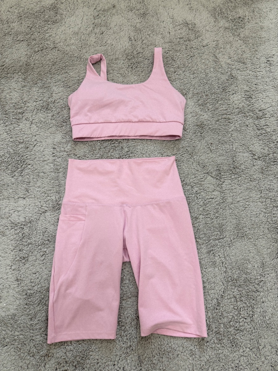 Xo Pink gym set s-m uk10 photo 2