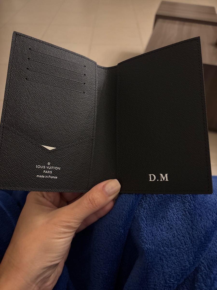 Louis Vuitton LV passport holder photo 2