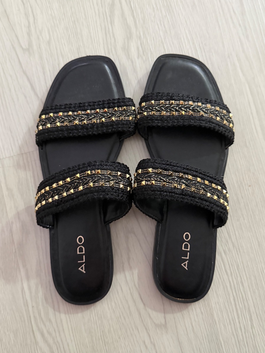Aldo Black Sandals