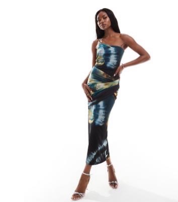 ASOS design halter neck maxi dress