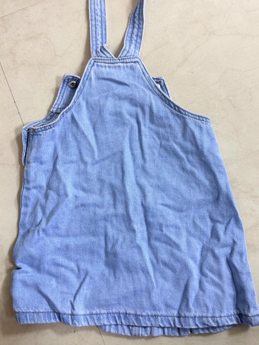 H&M dungaree dress photo 2