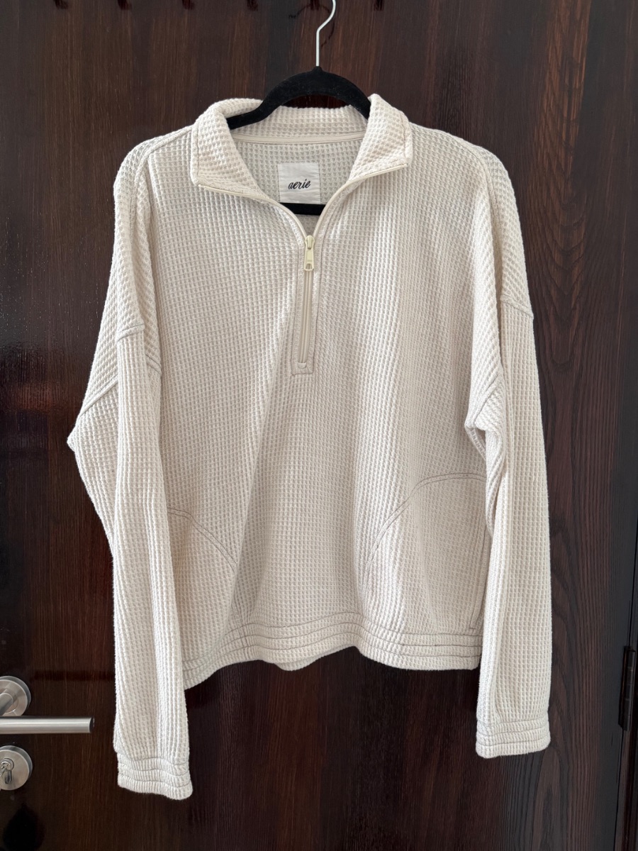Aerie sweater quarter zip