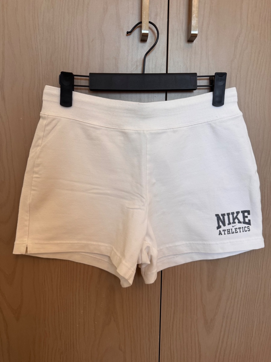 Nike white athletic shorts