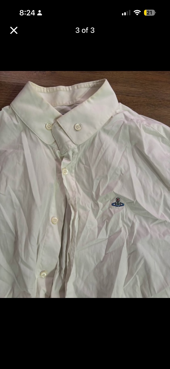 Men’s Vivienne Westwood white shirt photo 3