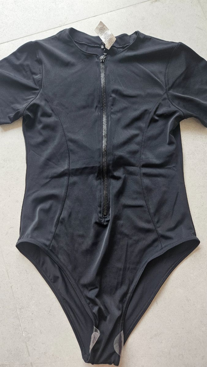 Pretty Little Thing PLT Swimsuit with Capped Sleeves Size 12
