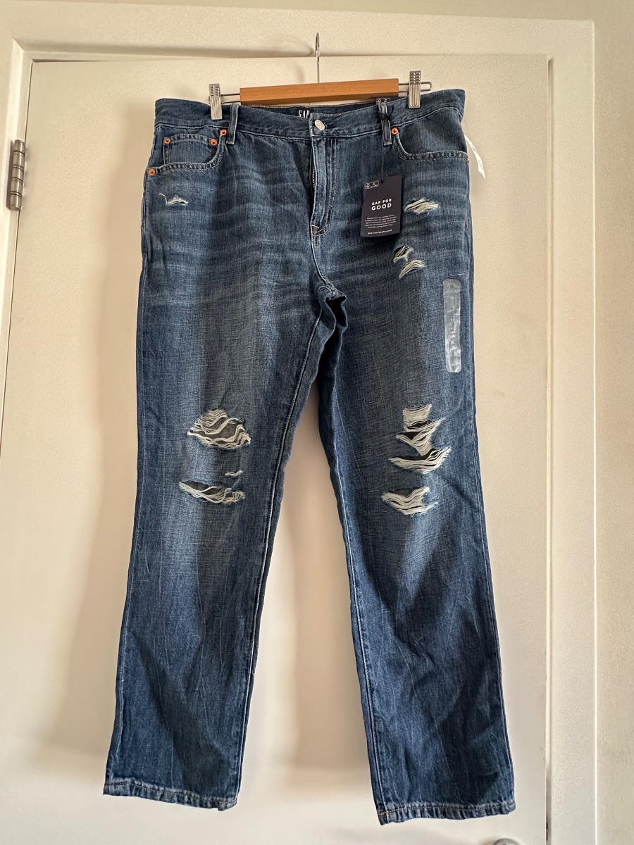 Gap ripped jeans