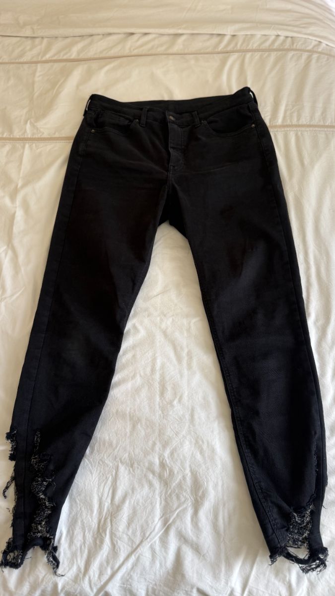 TopShop Black Jeans W32 L30