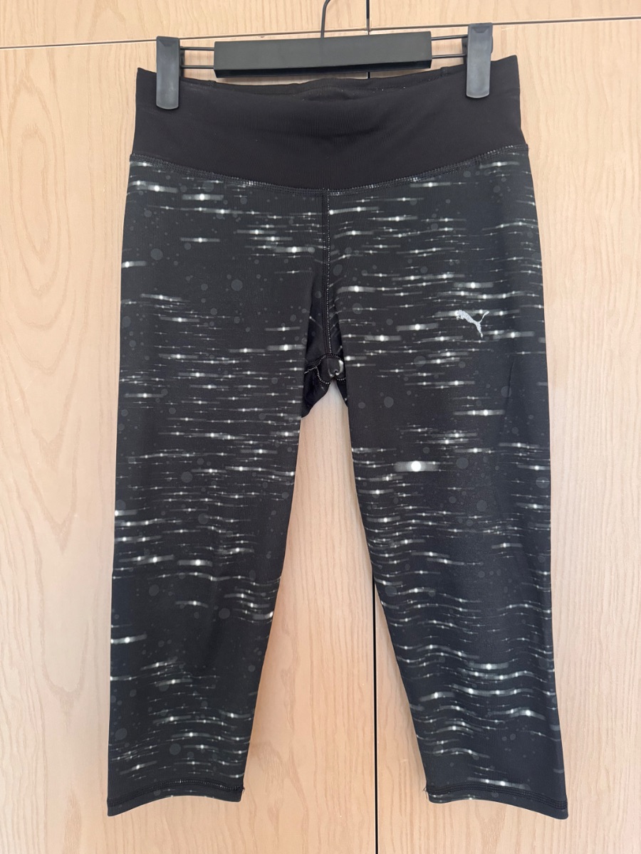 Puma black patterned leggings